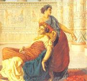 Valentine Cameron Prinsep Prints The Death of Cleopatra oil painting on canvas